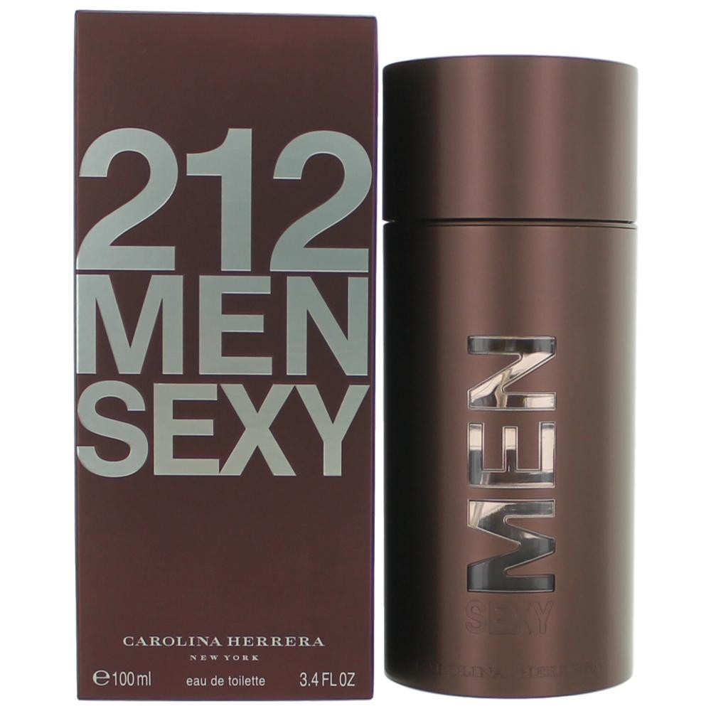 212 Sexy by Carolina Herrera, 3.4 oz Eau De Toilette Spray for men.