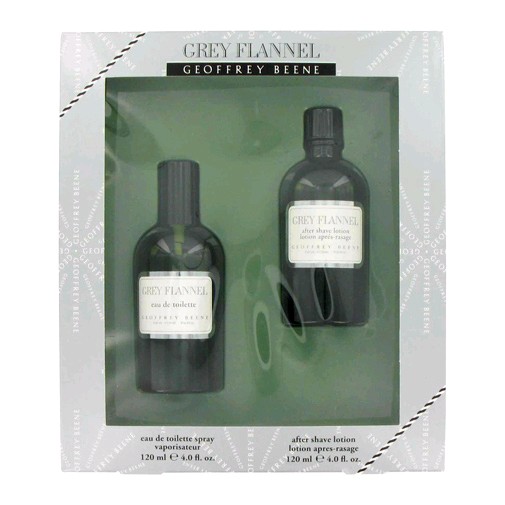 After Shave Lotion - Grey Flannel By Geoffrey Beene Gift Set For Men 4 Oz After Shave Lotion 4 Oz EDT Spray