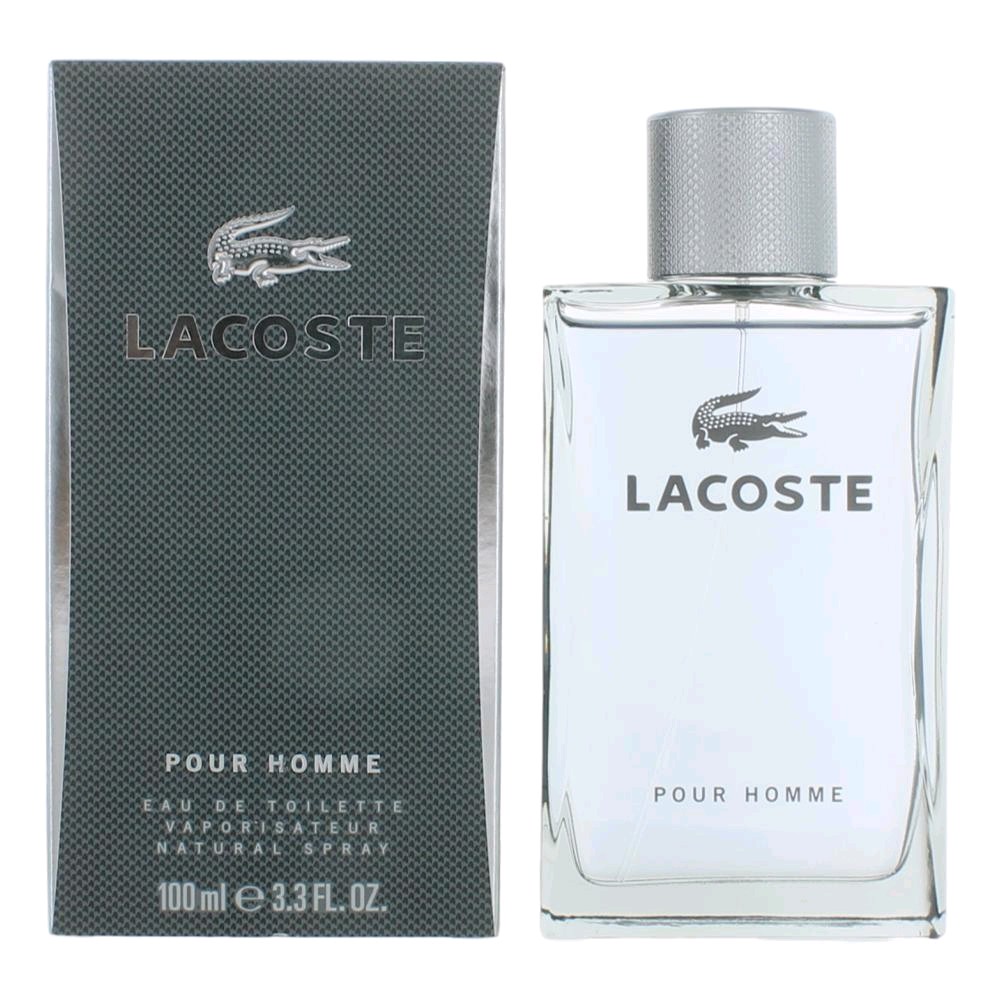 Lacoste Pour Homme By Lacoste 3.3 Oz Eau De Toilette Spray For Men