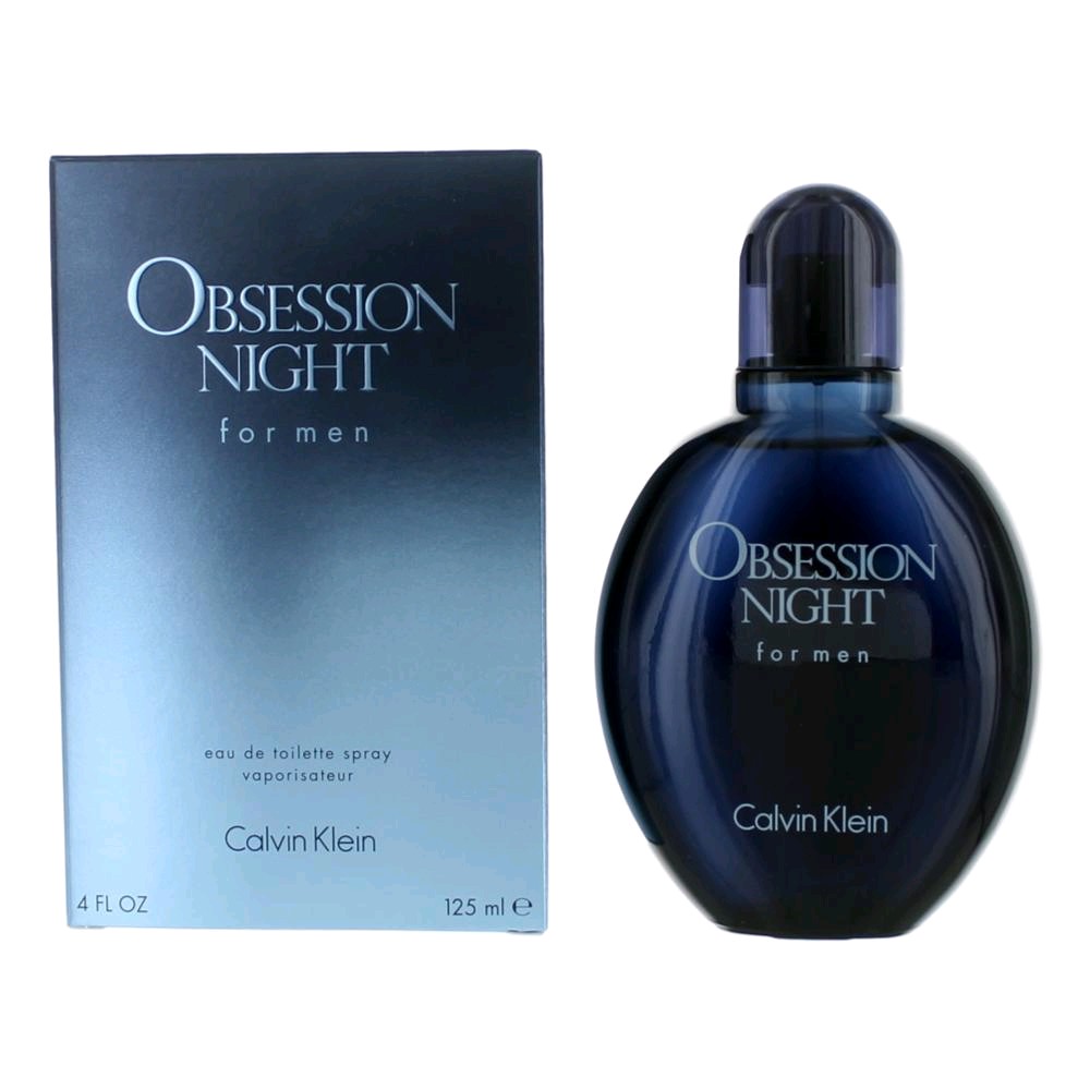 Men Of Obsession - Obsession Night By Calvin Klein 4 Oz Eau De Toilette Spray For Men
