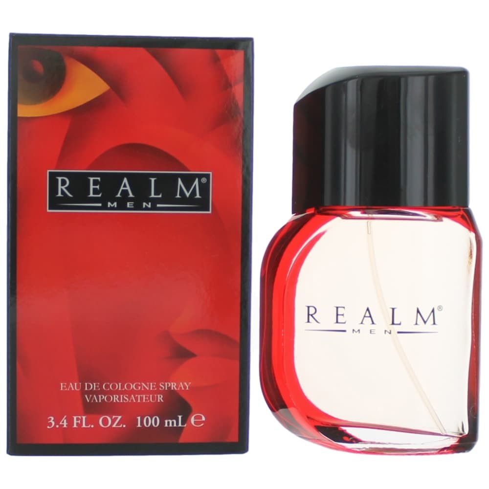 Realm Cologne For Men - Realm By Erox 3.4 Oz Eau De Cologne Spray For Men With Human Pheromones