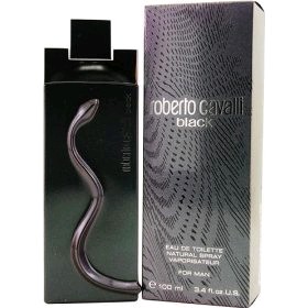 Roberto Cavalli Black by Roberto Cavalli  3.4 oz Eau De Toilette Spray for men.