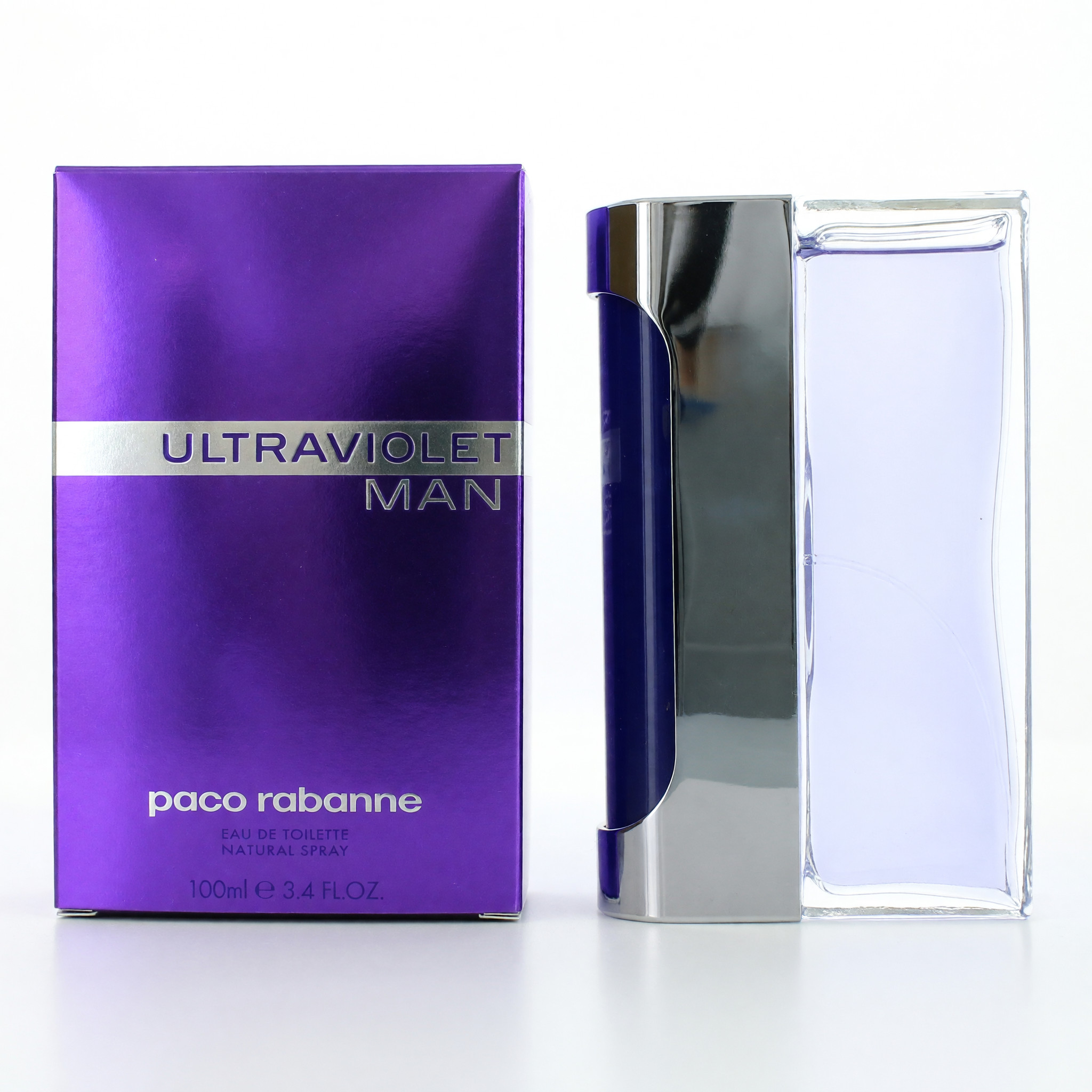 Paco Rabanne - Ultraviolet Man By Paco Rabanne 3.4 Oz Eau De Toilette Spray For Men