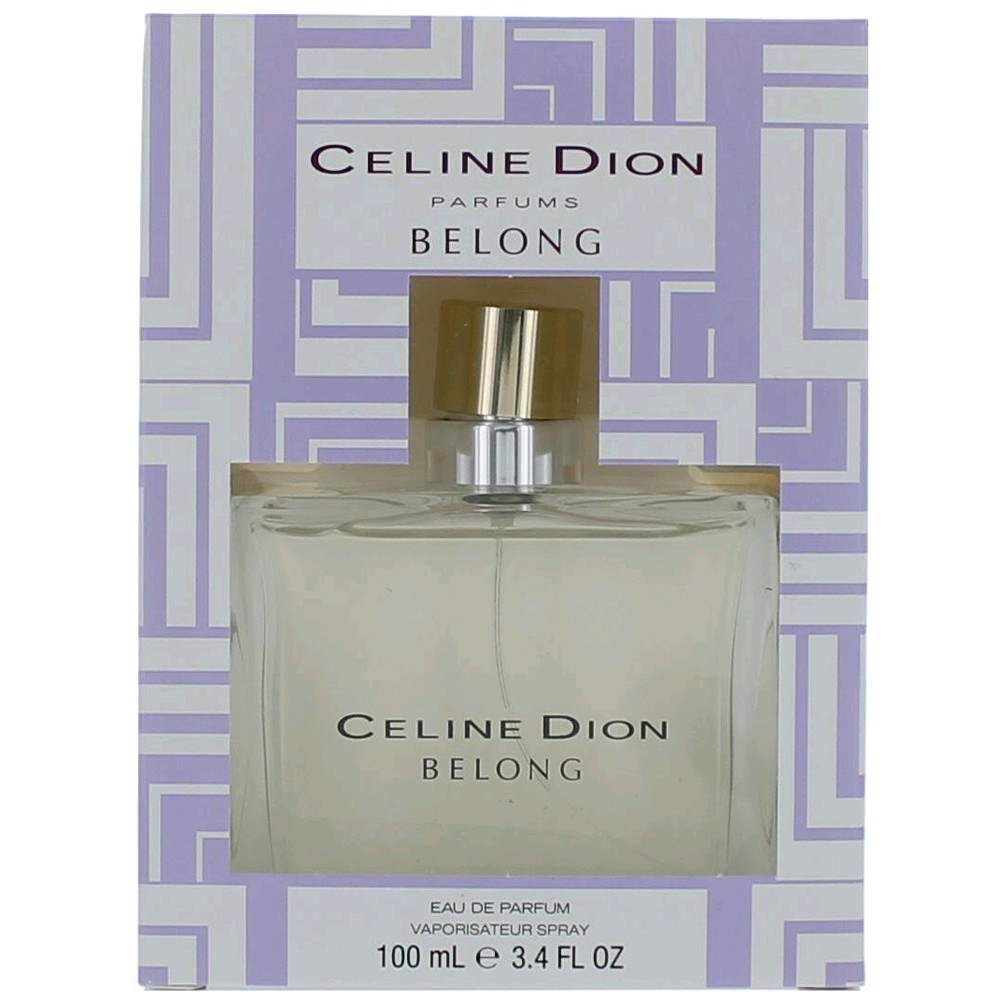 Belong by Celine Dion  3.4 oz Eau De Toilette Spray for women.