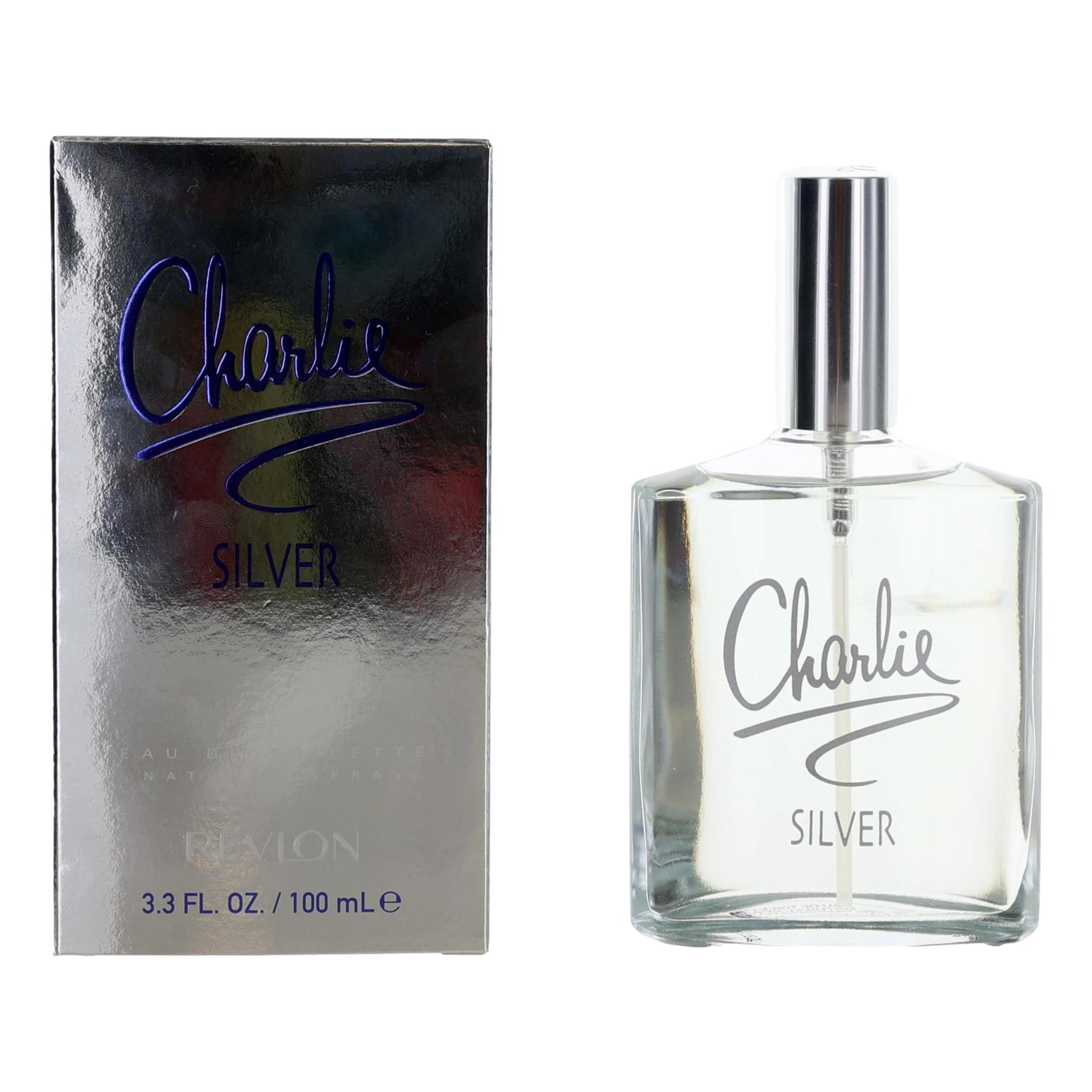 Revlon - Charlie Silver By Revlon 3.4 Oz Eau De Toilette Spray For Women