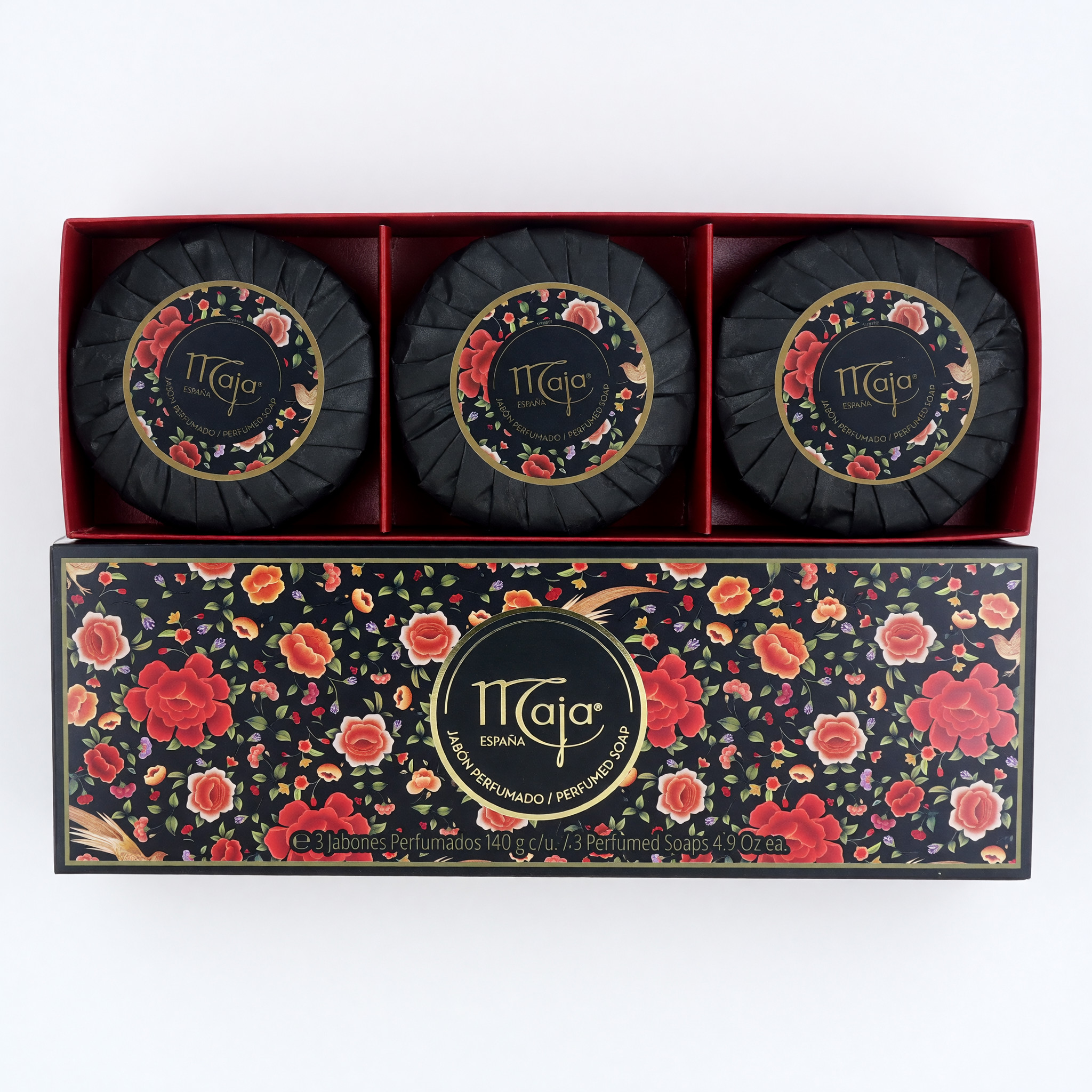 Gifts For Women - Maja Soap Cakes By Myrurgia 3 Maja Soaps 4.9 Oz Each For Women In Gift Box