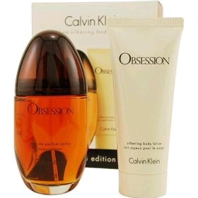 Obsession By Calvin Klein 2 Piece Travel Gift Set For Women