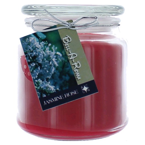 Hand Made Scented Soy 16oz Classic Jar Candle - Jasmine Rose