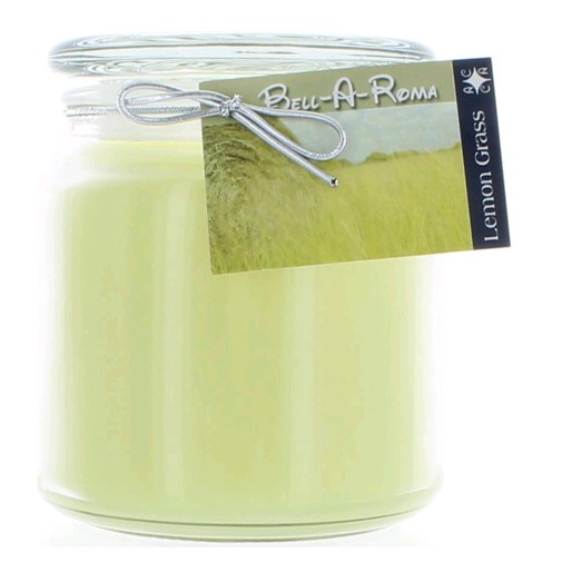 Hand Made Scented Soy 16oz Classic Jar Candle - Lemon Grass