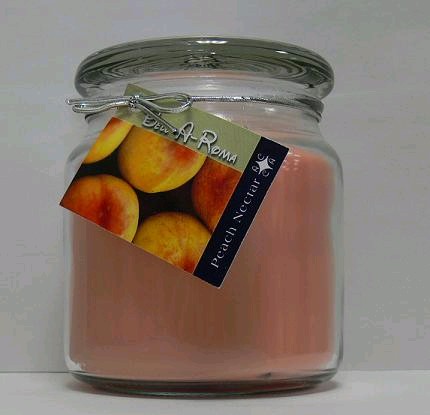 Hand MadeScented Soy 16oz Classic Jar Candle - Peach Nectar