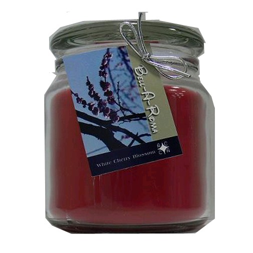 Hand MadeScented Soy 16oz Classic Jar Candle - White Cherry Blossom