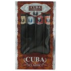 Cuba by Cuba, 4 piece gift set for men with Orange, Red, Blue & Gold
