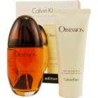 Obsession by Calvin Klein 2 piece travel gift set for women