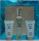 Sparkling White Diamonds by Elizabeth Taylor 3 piece gift set for women