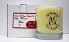 Hand Made Scented Soy 11oz Classic Jar Tumbler Glass Candle Ferns Petals