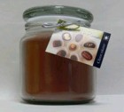 Hand Made Scented Soy 16oz Classic Jar Candle Chocolate