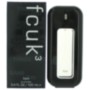 FCUK 3 Cologne by French Connection, 3.4 oz Eau De Toilette Spray for men