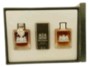 Dirty English Cologne by Juicy Couture, 3 piece gift set for men.